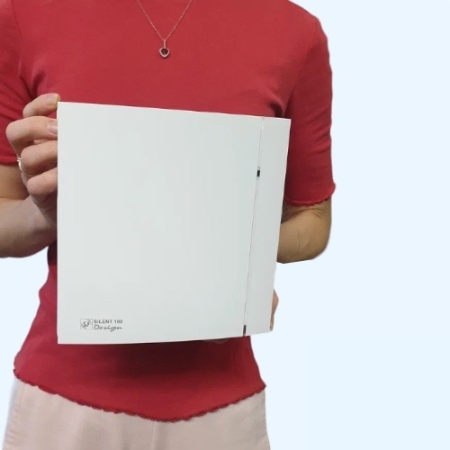 SILENT-100 CZ MATT WHITE DESIGN 4C Soler&Palau Накладной бытовой вентилятор